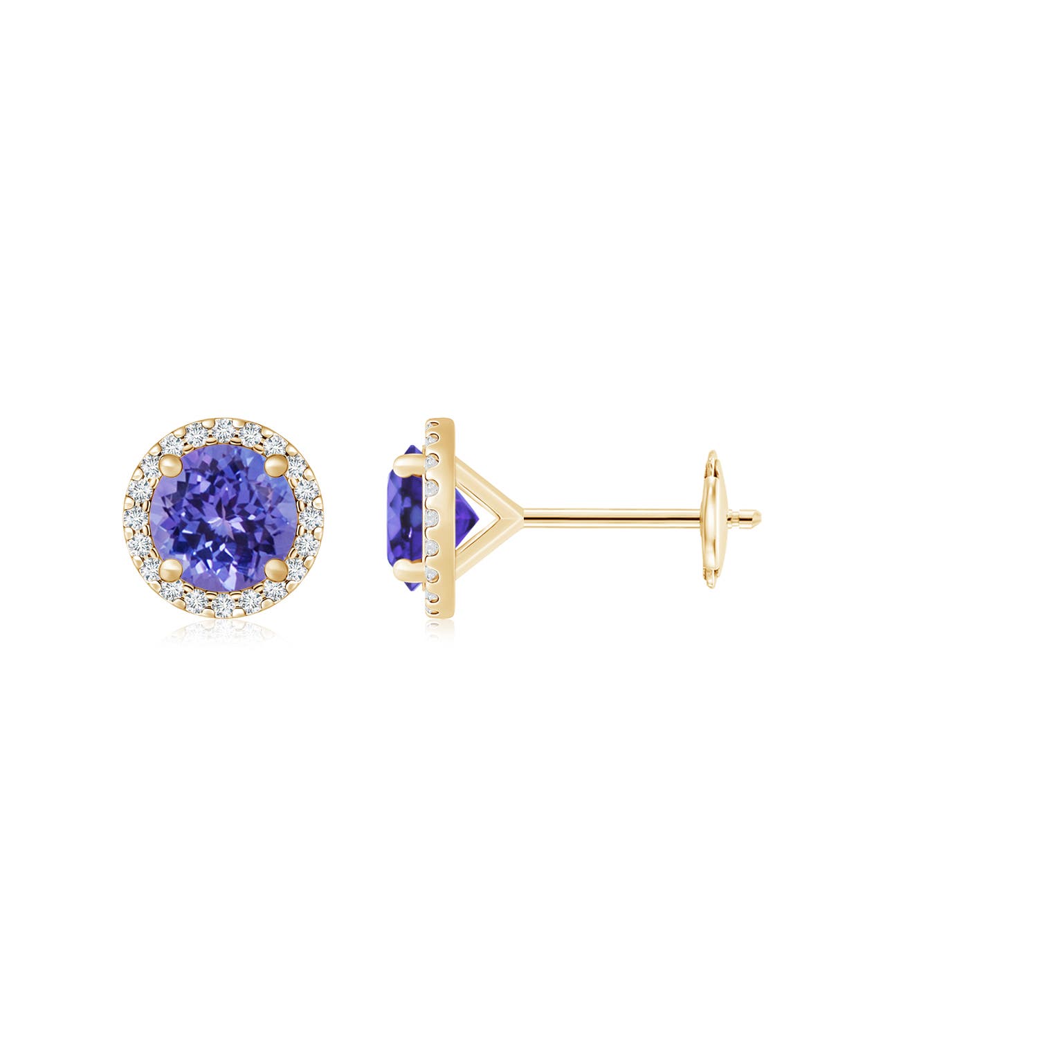 AA - Tanzanite / 3.3 CT / 14 KT Yellow Gold