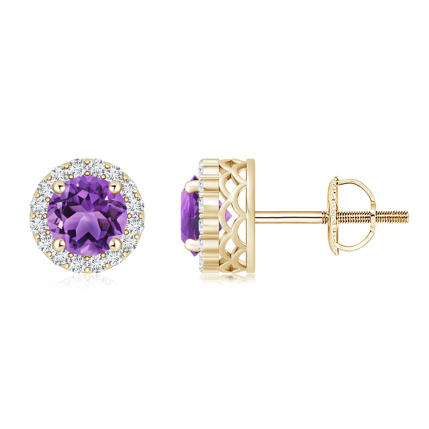 AA - Amethyst / 2.68 CT / 14 KT Yellow Gold