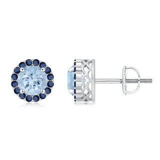 Round AA Aquamarine