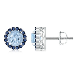 Round AA Aquamarine