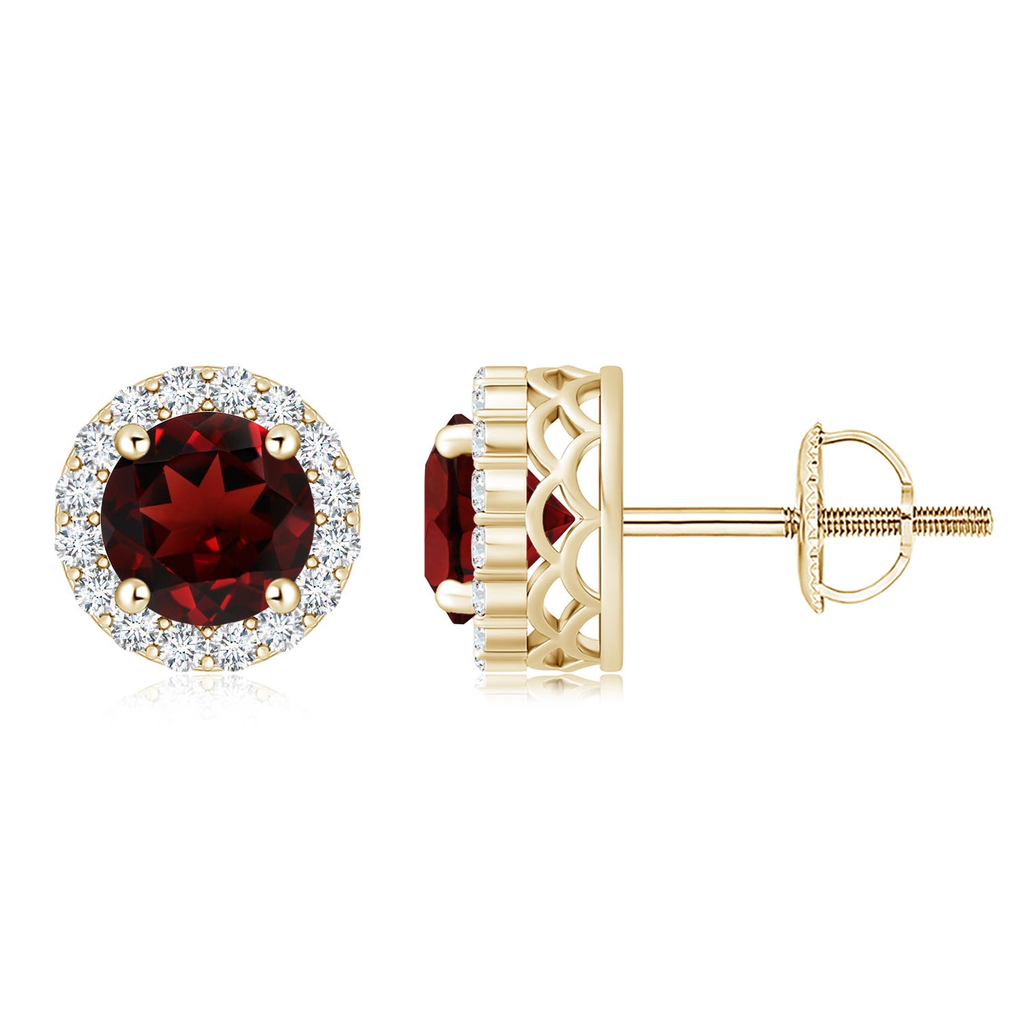 AAA - Garnet / 4.98 CT / 14 KT Yellow Gold