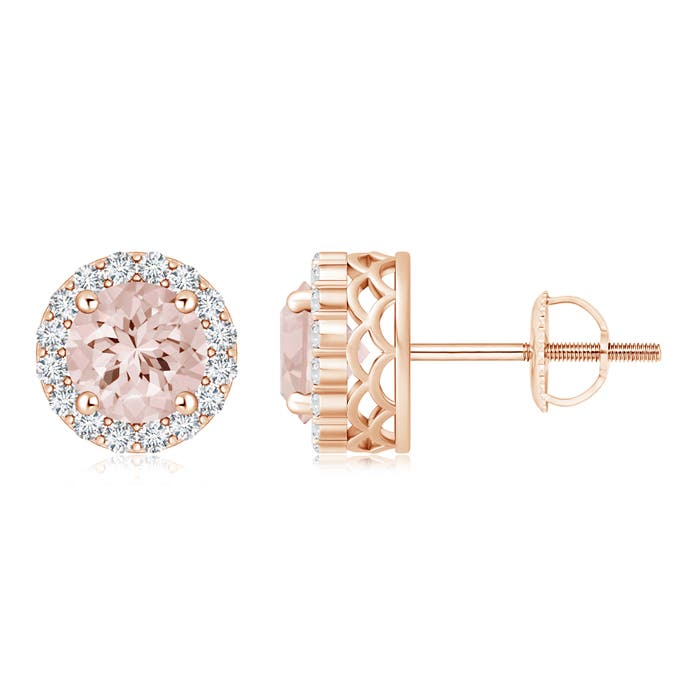 AA - Morganite / 1.66 CT / 14 KT Rose Gold