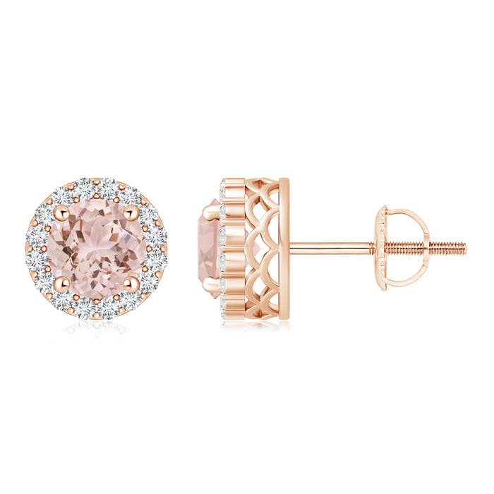 AAA - Morganite / 1.66 CT / 14 KT Rose Gold