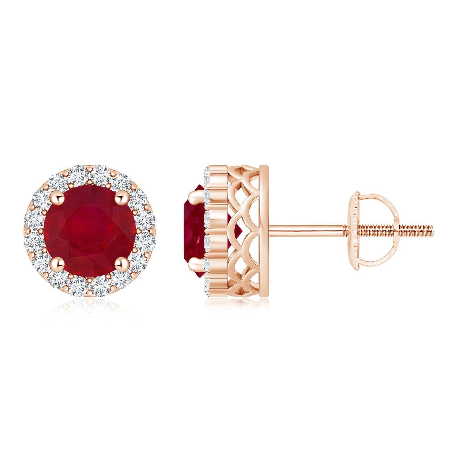 AA - Ruby / 2.26 CT / 14 KT Rose Gold