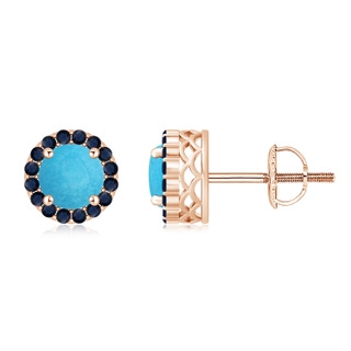 Round A Turquoise