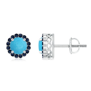 Round A Turquoise