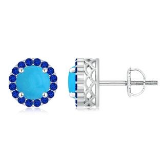 Round AAAA Turquoise