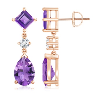 Pear AA Amethyst