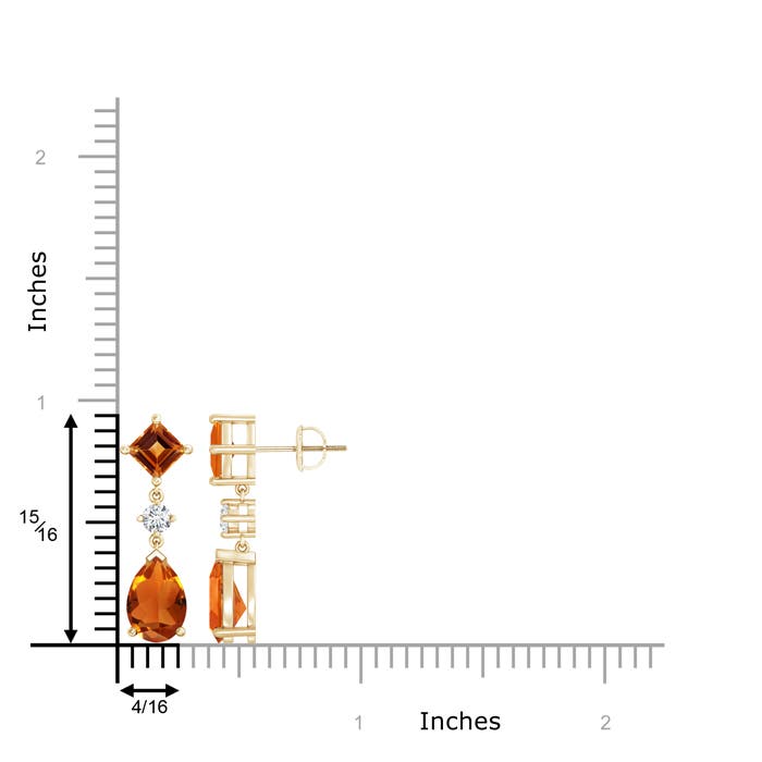 AAAA - Citrine / 5.32 CT / 14 KT Yellow Gold