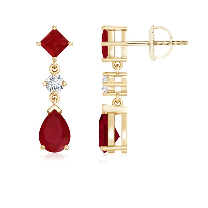 AA - Ruby / 2.51 CT / 14 KT Yellow Gold