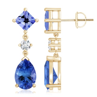 Pear AA Tanzanite