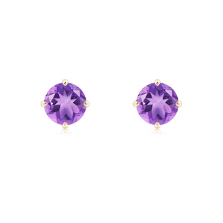 Round A Amethyst