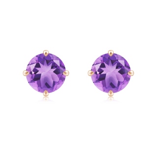 Round A Amethyst