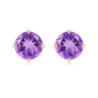 Round A Amethyst