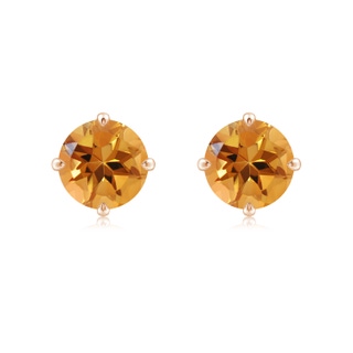 Round AA Citrine