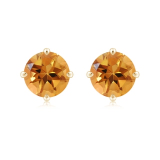Round AA Citrine