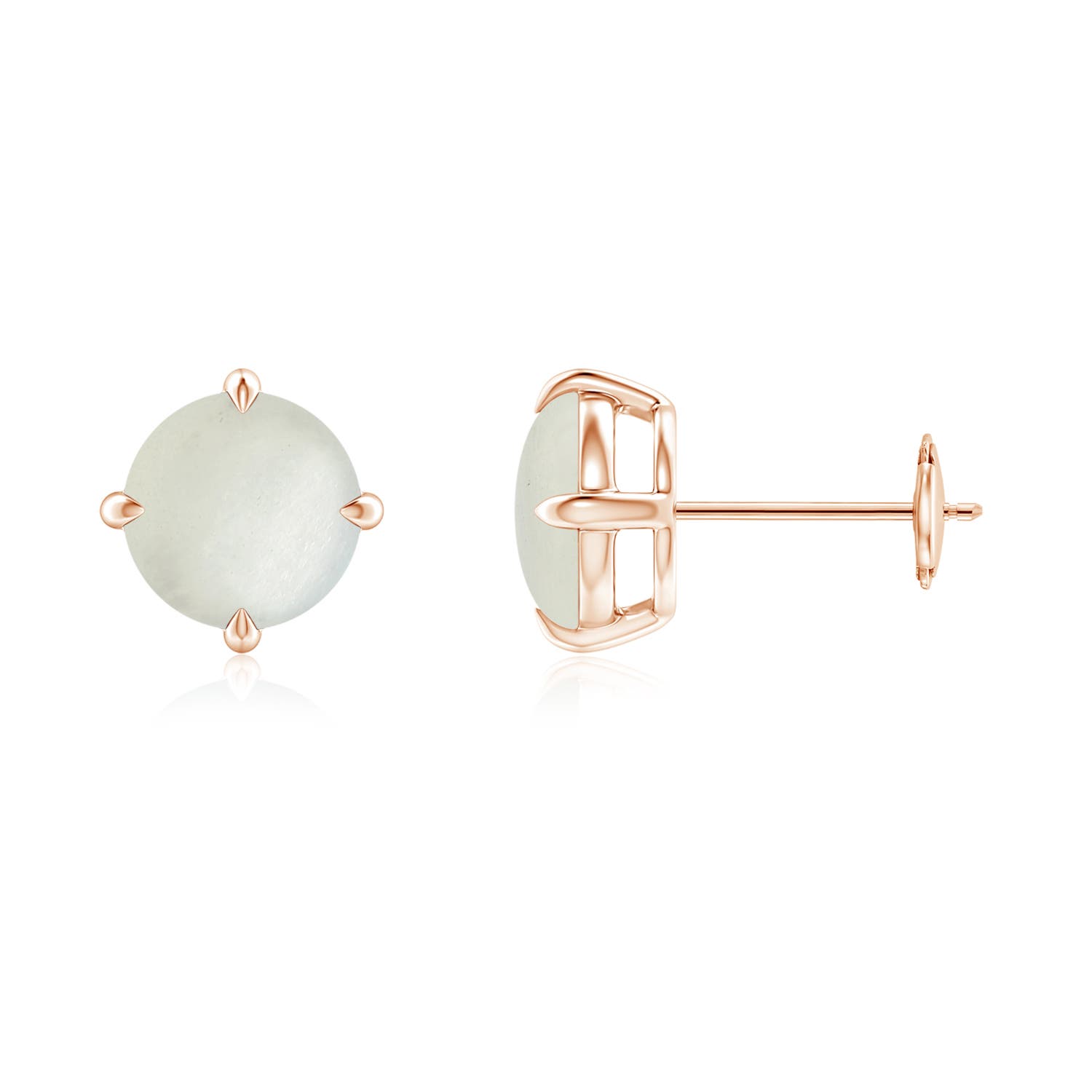 AA - Moonstone / 2.5 CT / 14 KT Rose Gold