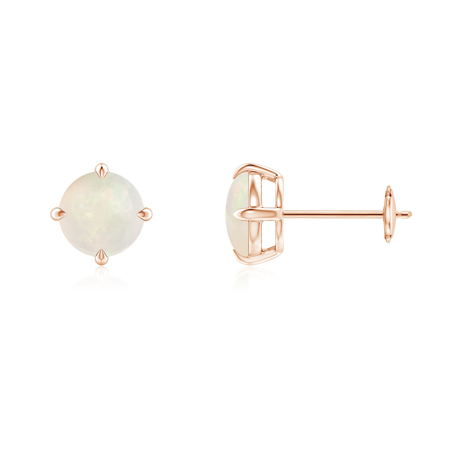 A - Opal / 1 CT / 14 KT Rose Gold