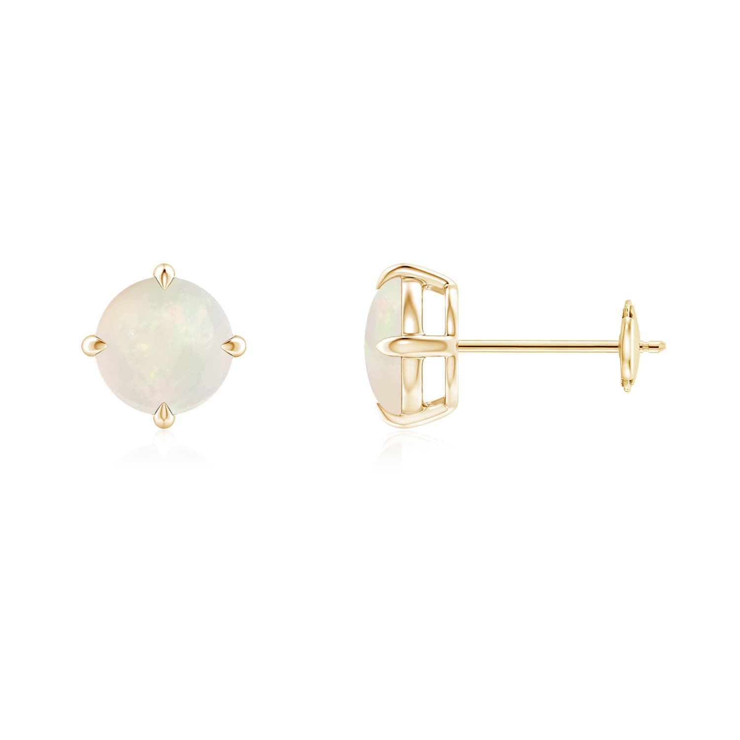 A - Opal / 1 CT / 14 KT Yellow Gold