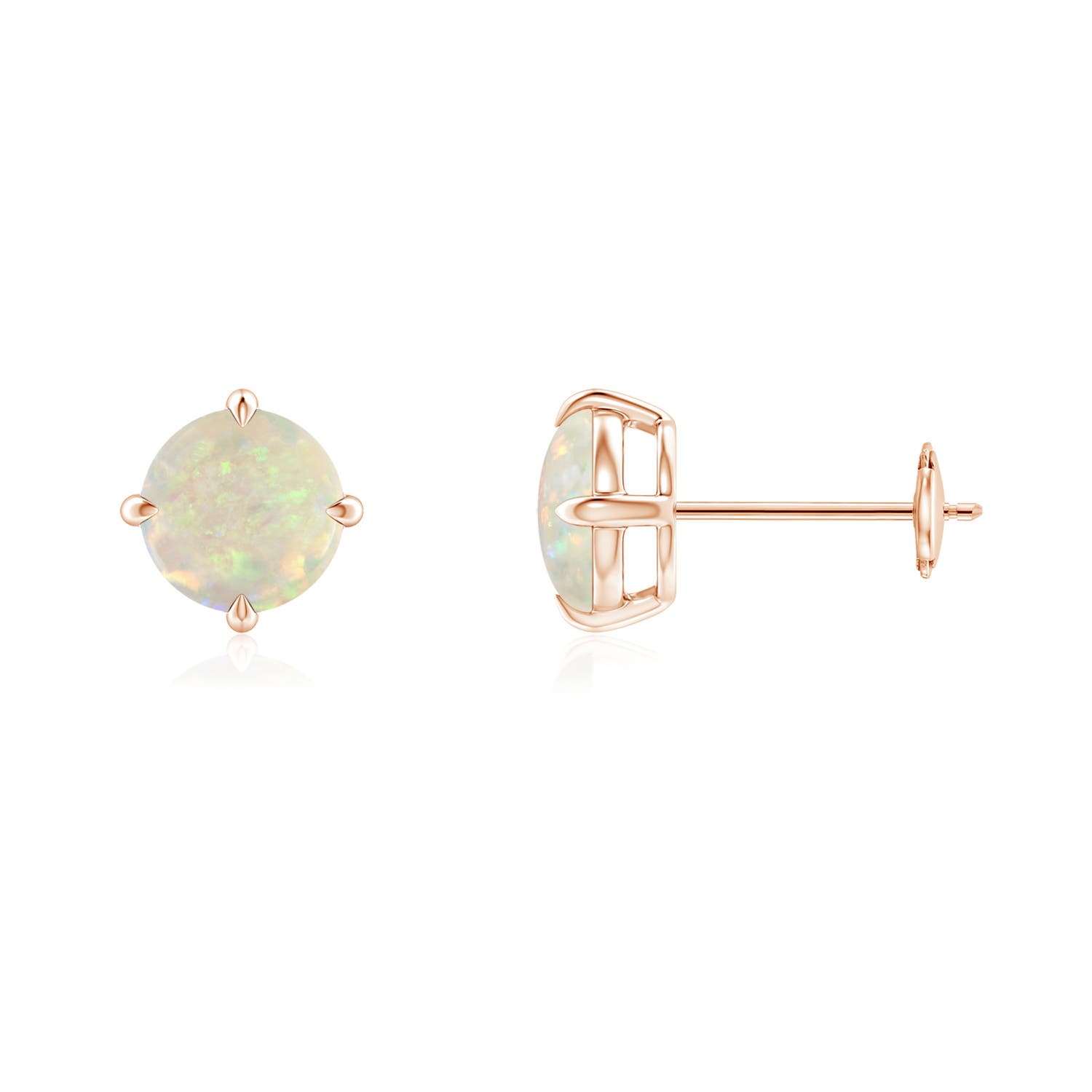 AAA - Opal / 1 CT / 14 KT Rose Gold