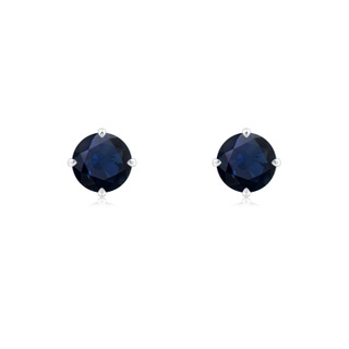 Round A Blue Sapphire