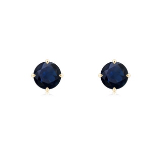 Round A Blue Sapphire