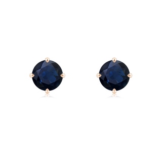 Round A Blue Sapphire