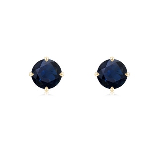 Round A Blue Sapphire