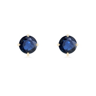 Round AA Blue Sapphire