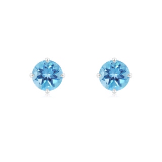 Round A Swiss Blue Topaz