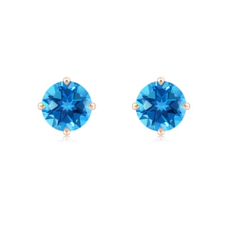 Round AAAA Swiss Blue Topaz