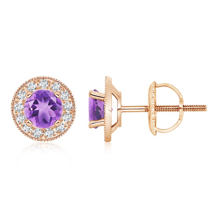 A - Amethyst / 1.96 CT / 14 KT Rose Gold