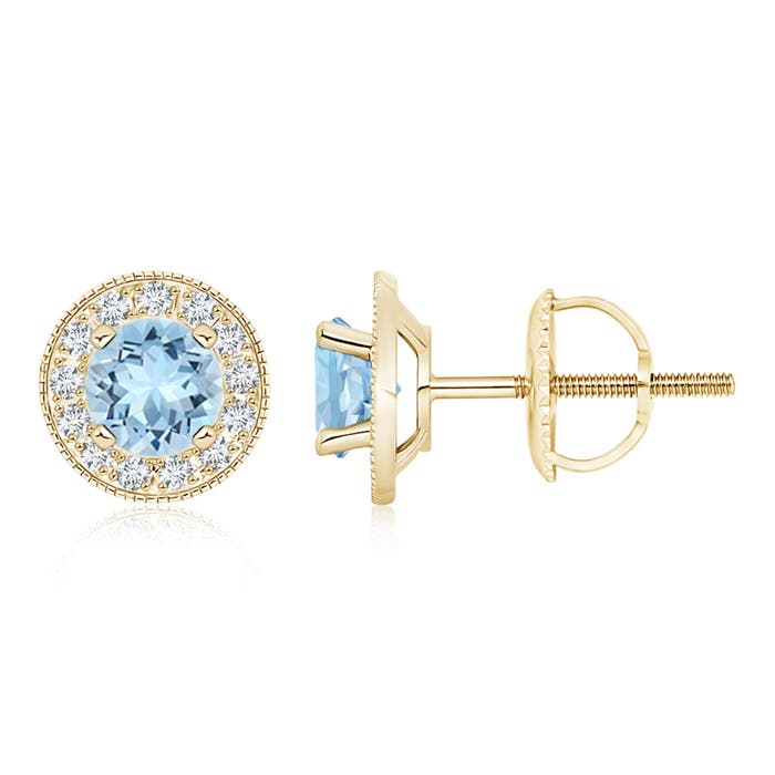 AAA - Aquamarine / 1.8 CT / 14 KT Yellow Gold