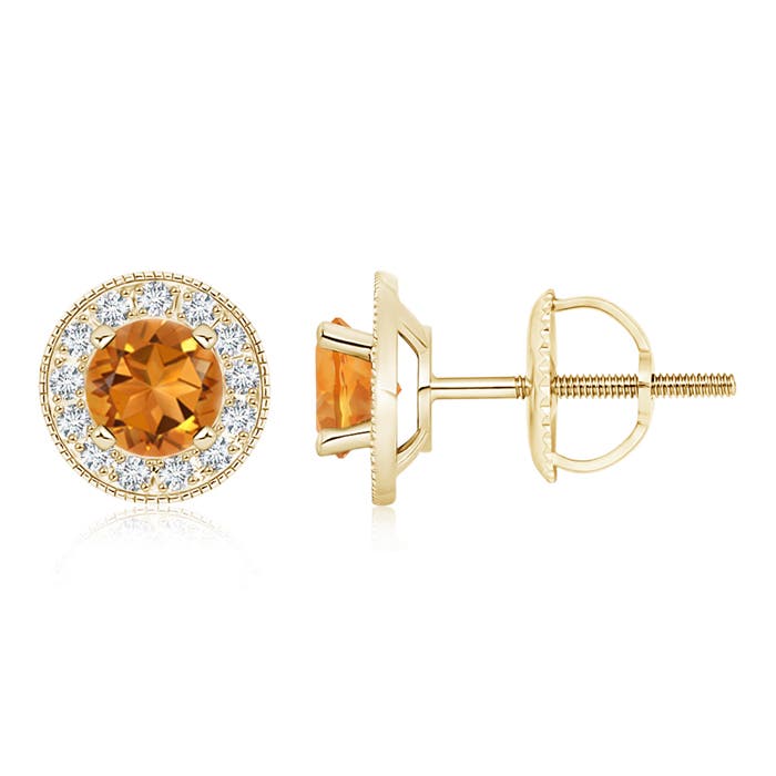 AAA - Citrine / 1.76 CT / 14 KT Yellow Gold