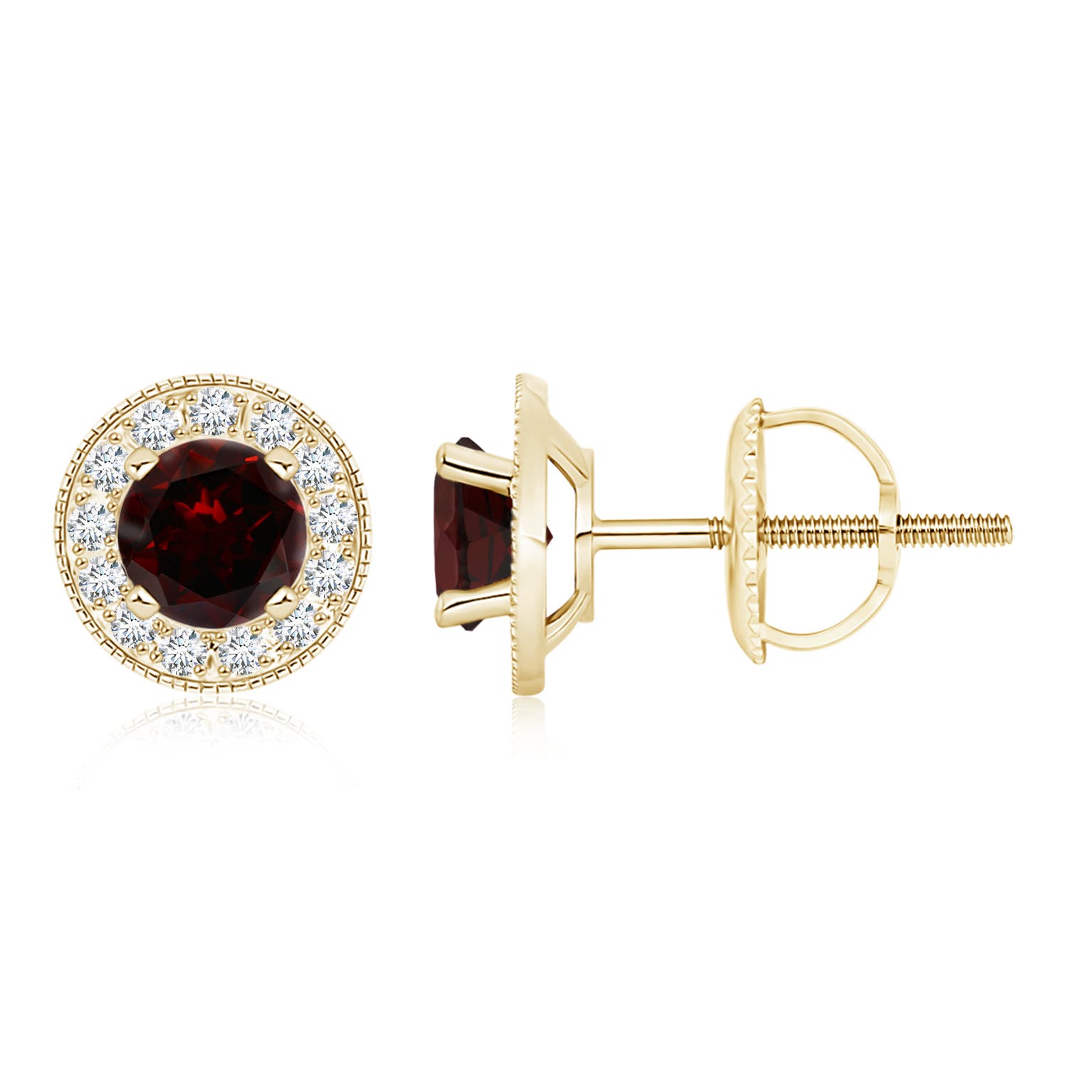 A - Garnet / 2.36 CT / 14 KT Yellow Gold