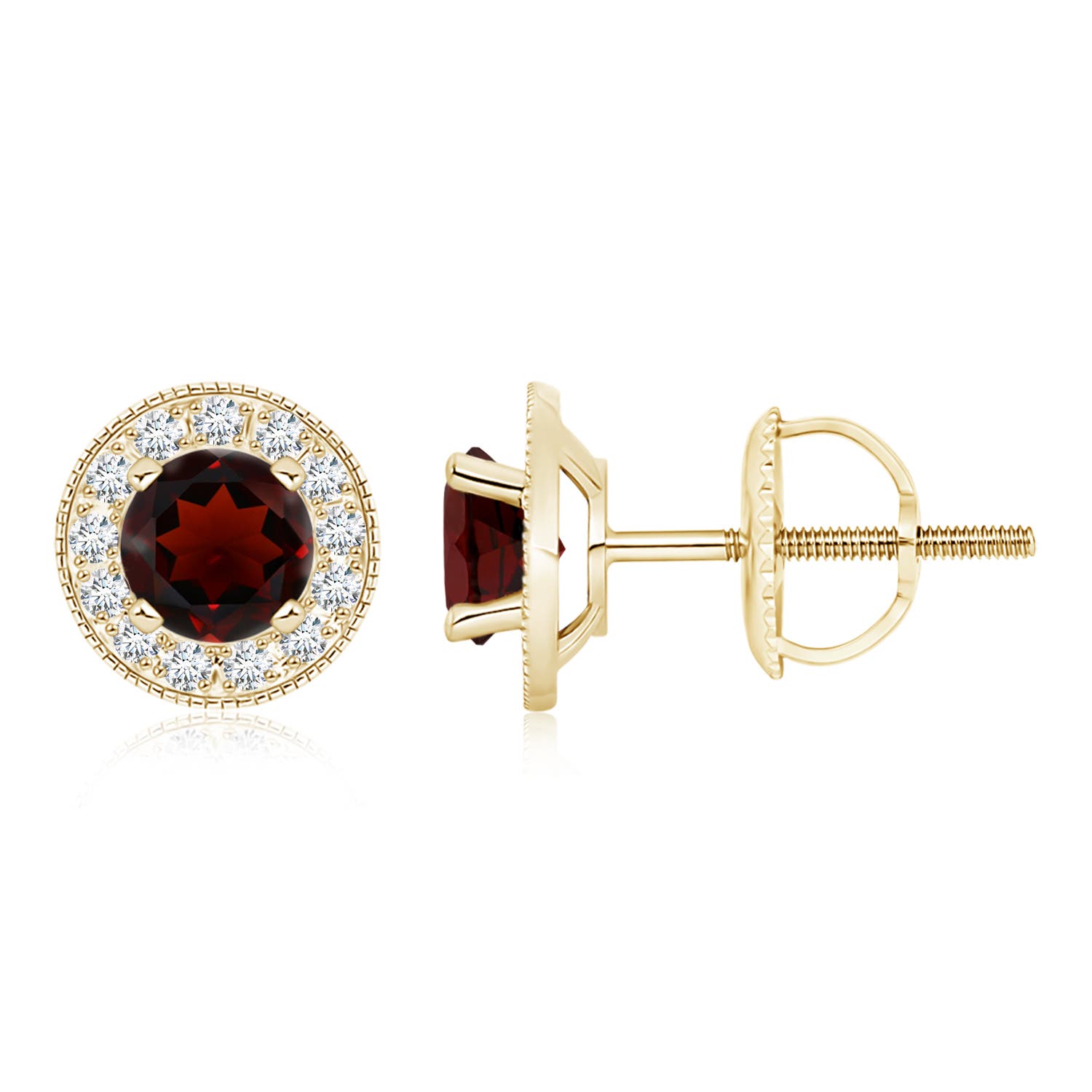 AA - Garnet / 2.36 CT / 14 KT Yellow Gold