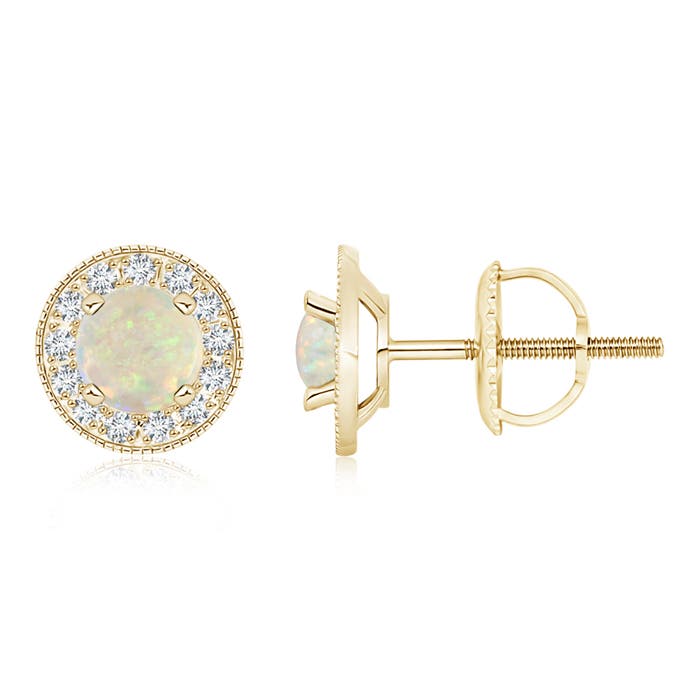 AAA - Opal / 1.36 CT / 14 KT Yellow Gold