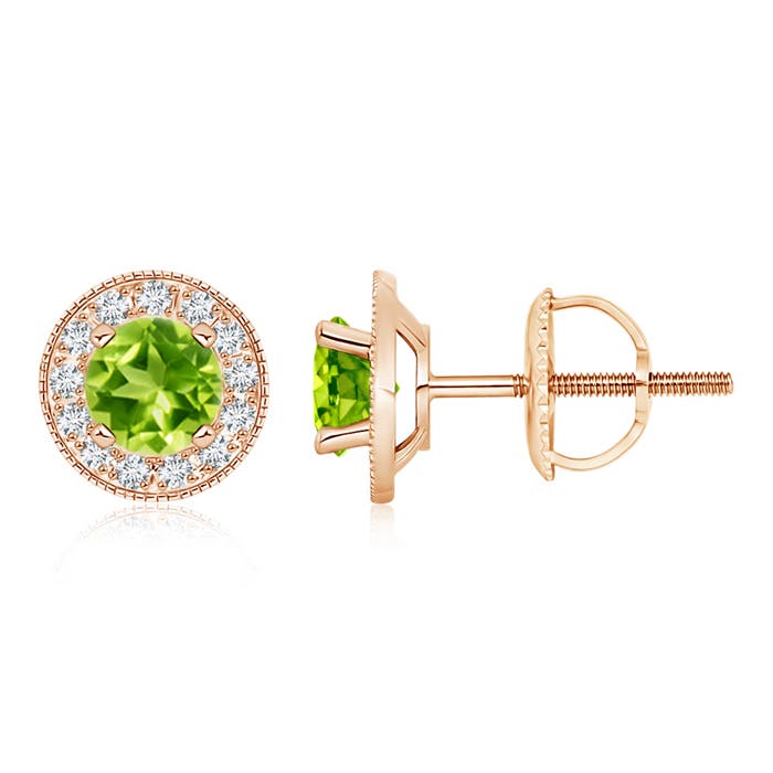 AAA - Peridot / 2.26 CT / 14 KT Rose Gold