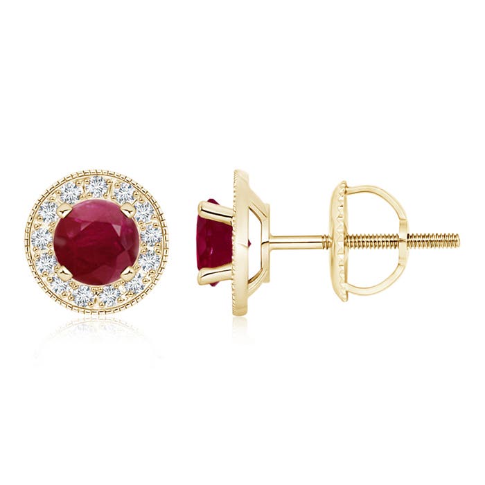 A - Ruby / 2.36 CT / 14 KT Yellow Gold