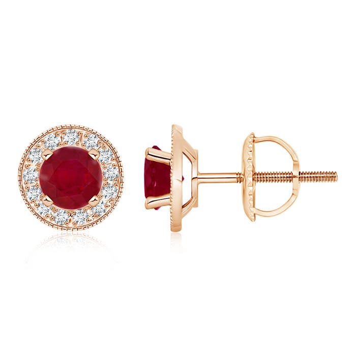 AA - Ruby / 2.36 CT / 14 KT Rose Gold