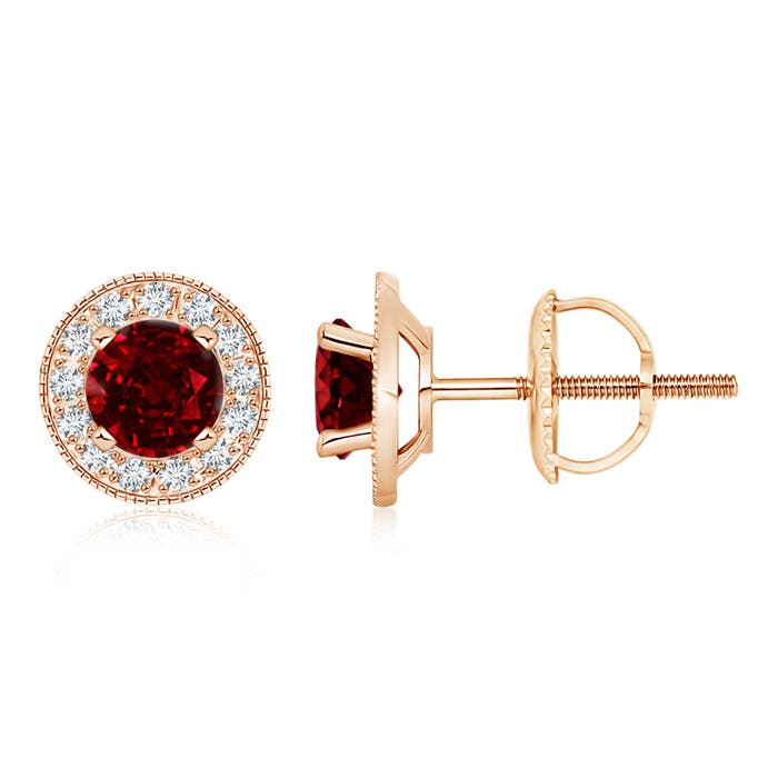 AAAA - Ruby / 2.36 CT / 14 KT Rose Gold