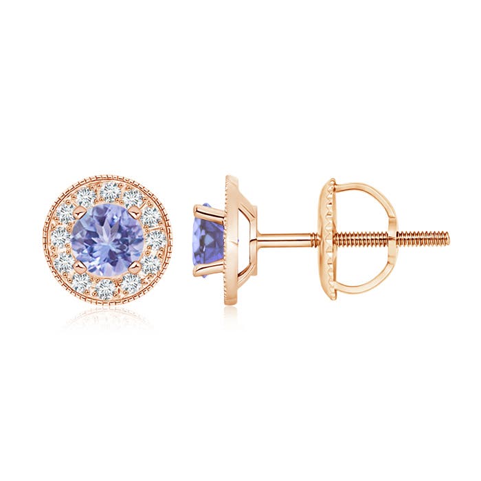 AA - Tanzanite / 1.34 CT / 14 KT Rose Gold