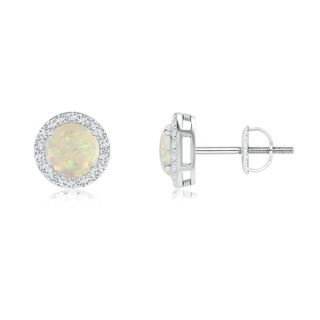 Round AAA Opal