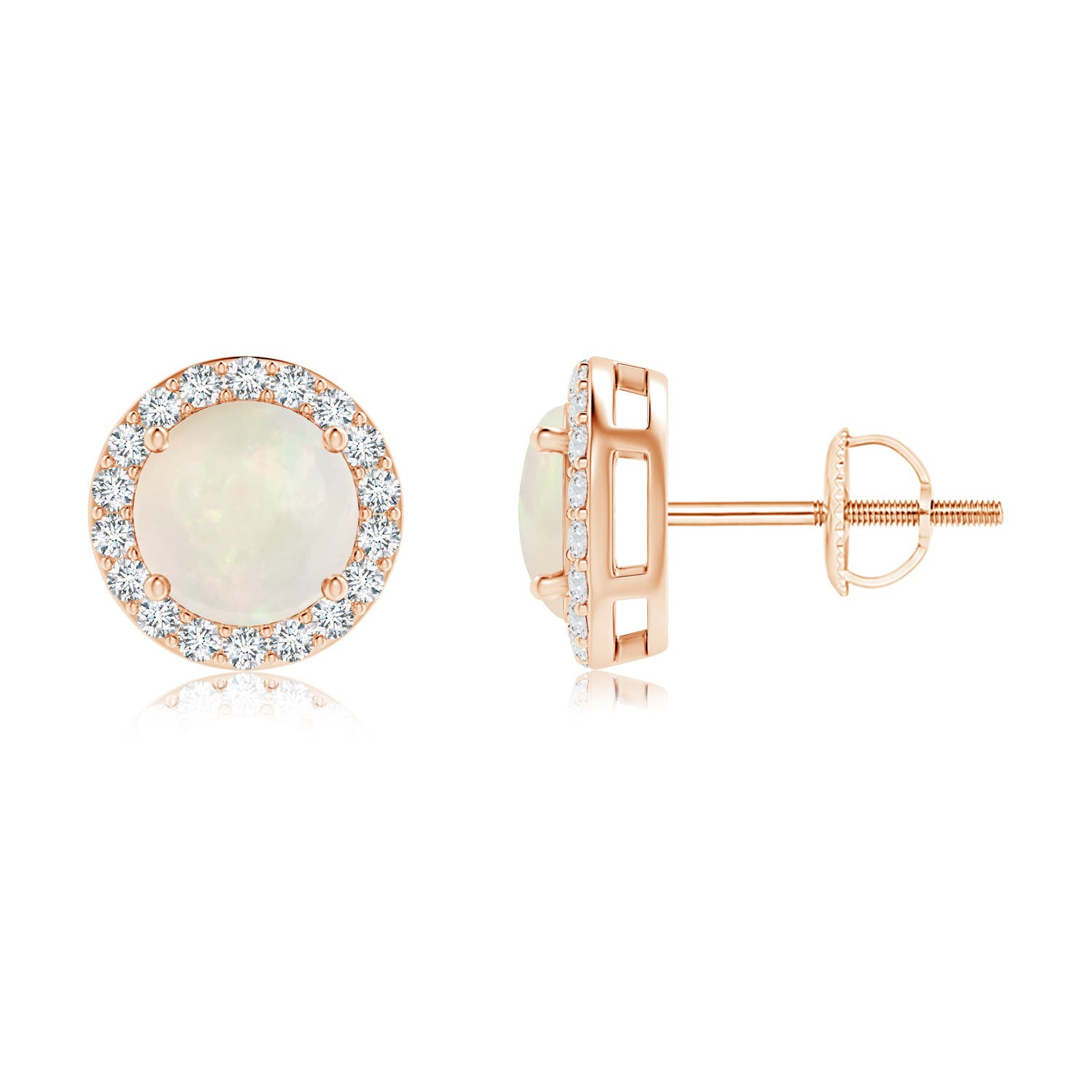 A - Opal / 1.29 CT / 14 KT Rose Gold