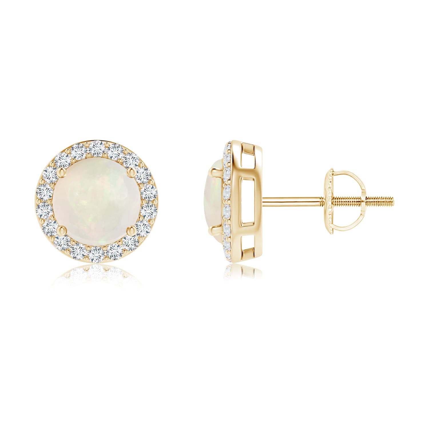 A - Opal / 1.29 CT / 14 KT Yellow Gold