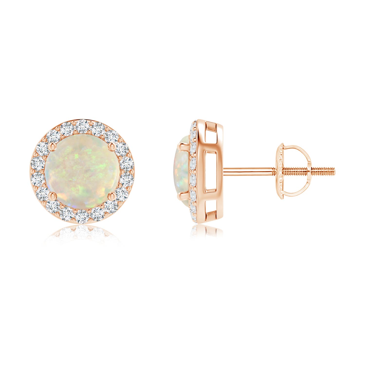 AAA - Opal / 1.29 CT / 14 KT Rose Gold