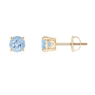 Round AA Aquamarine