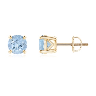 Round AA Aquamarine