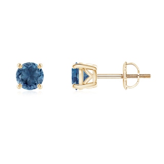 Round A London Blue Topaz