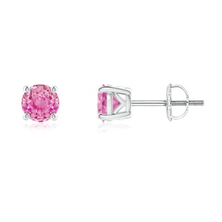 Round AA Pink Sapphire